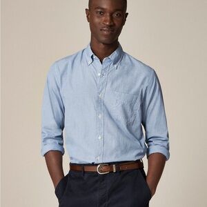 J. Crew Light Blue Button-Down Shirt